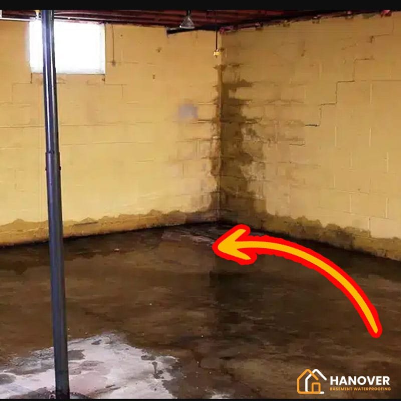 Stop Water Seepage in Basement Floors